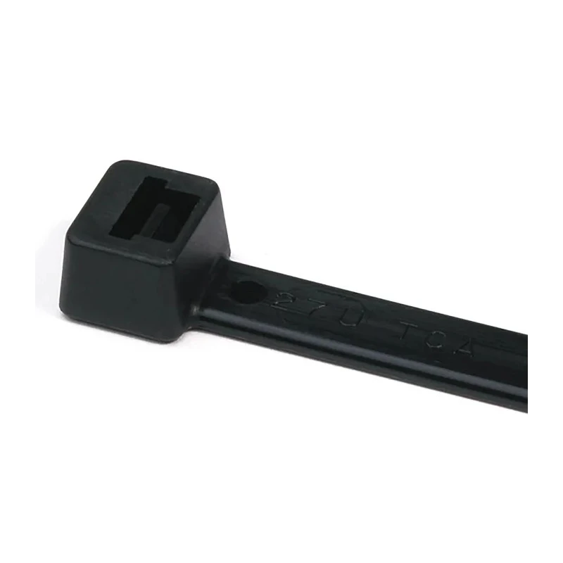 HellermannTyton Cable Tie Non-Releasable 390 mm x 4.7 mm Black Polyamide 66 T80L-PA66-BK 111-05410 T80L-PA66-BK
