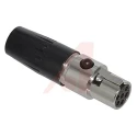 Switchcraft Cable XLR Connector, Straight, 125V AC Female, 6 Way, Silver Plating TA6FLX