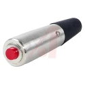 Switchcraft Push Button Switch Momentary Cable SPDT Red Actuator 6ft Length ED903