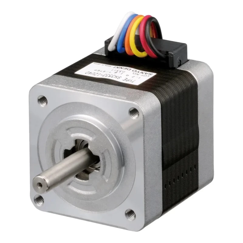 Sanyo Denki SH3533 Series Stepper Motor 24V, 0.15Nm Holding Torque, 1.8° Step Angle, 35x35 mm Frame, 5 mm Shaft SH3537-12U40