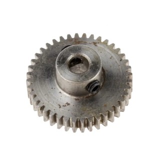 RS PRO Steel 40 Teeth Spur Gear, 0.5 Module, 4mm Bore, 20 mm Pitch Diameter, 9 mm Hub Diameter 878-7831