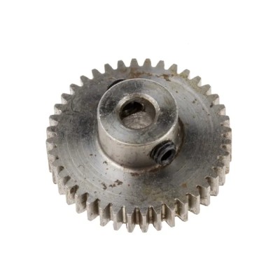 RS PRO Steel 40 Teeth Spur Gear, 0.5 Module, 4mm Bore, 20 mm Pitch Diameter, 9 mm Hub Diameter 878-7831