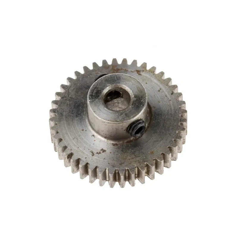RS PRO Steel 40 Teeth Spur Gear, 0.5 Module, 4mm Bore, 20 mm Pitch Diameter, 9 mm Hub Diameter 878-7831