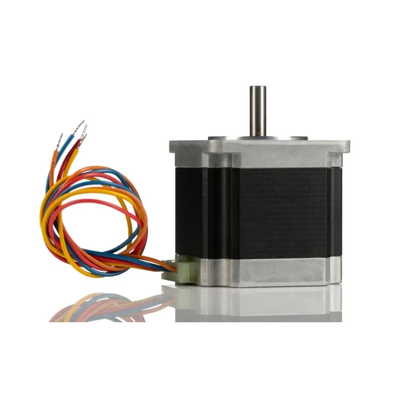 Sanyo Denki 103H7 Series Stepper Motor 24V, 1Nm Holding Torque, 1.8° Step Angle, 56x56 mm Frame Size, 6.35 mm 103H7123-5640