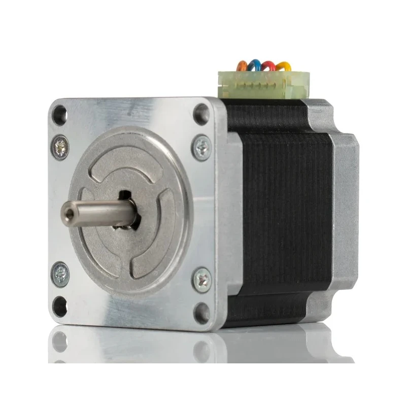 Sanyo Denki 103H7 Series Stepper Motor 24V, 1Nm Holding Torque, 1.8° Step Angle, 56x56 mm Frame Size, 6.35 mm 103H7123-5640