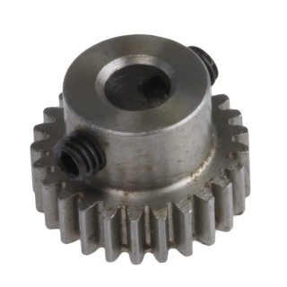 RS PRO Steel 25 Teeth Spur Gear 0.5 Module 4mm Bore 12.5 mm Pitch Diameter 9 mm Hub Diameter 878-7825