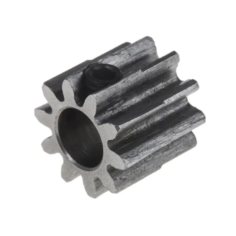 RS PRO Steel 10 Teeth Narrow Face Spur Gear 1 Module, 6mm Bore, 10 mm Pitch Diameter, 12.5 mm Hub Diameter 878-7897