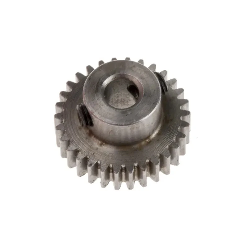 RS PRO Steel 30 Teeth Spur Gear 0.5 Module 4mm Bore 15 mm Pitch Diameter 9 mm Hub Diameter 878-7834