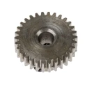 RS PRO Steel 30 Teeth Spur Gear 0.5 Module 4mm Bore 15 mm Pitch Diameter 9 mm Hub Diameter 878-7834