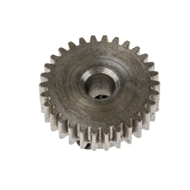 RS PRO Steel 30 Teeth Spur Gear 0.5 Module 4mm Bore 15 mm Pitch Diameter 9 mm Hub Diameter 878-7834