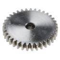 RS PRO Steel 30 Teeth Spur Gear, 1 Module, 6mm Bore, 30mm Pitch Diameter, 14mm Hub Diameter 878-7916