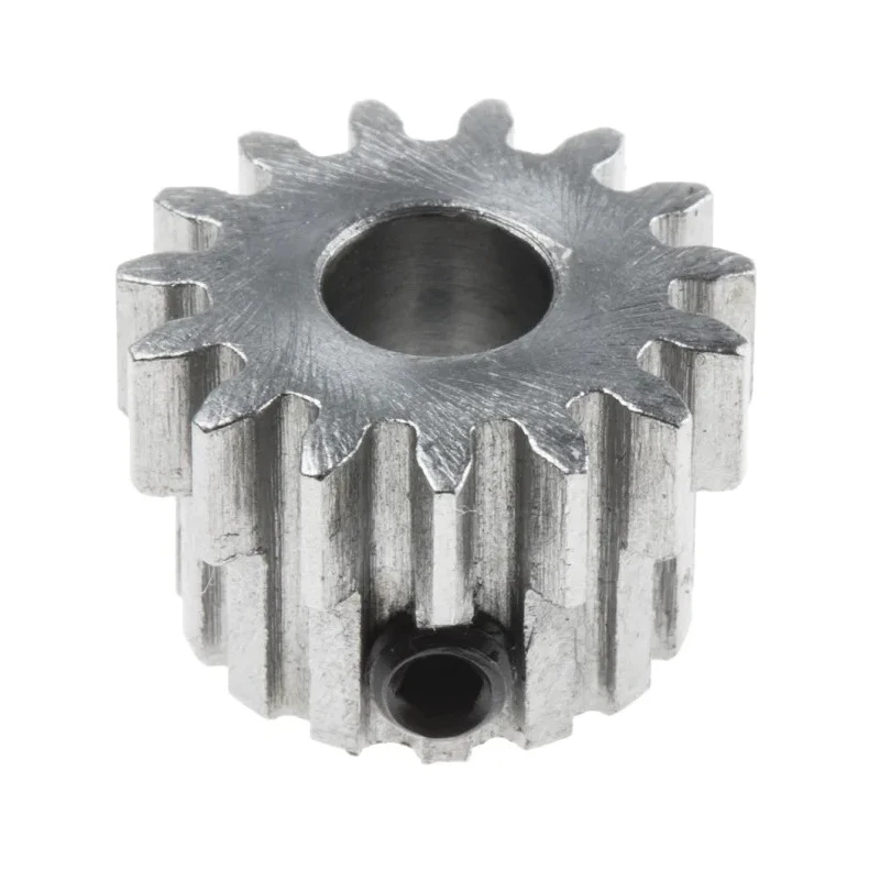 RS PRO Steel 15 Teeth Spur Gear 1 Module 6mm Bore 15 mm Pitch Diameter 14 mm Hub Diameter 878-7900