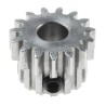 RS PRO Steel 15 Teeth Spur Gear 1 Module 6mm Bore 15 mm Pitch Diameter 14 mm Hub Diameter 878-7900