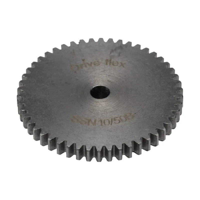 RS PRO Steel 50 Teeth Spur Gear 1 Module 6mm Bore 50 mm Pitch Diameter 14 mm Hub Diameter 878-7922