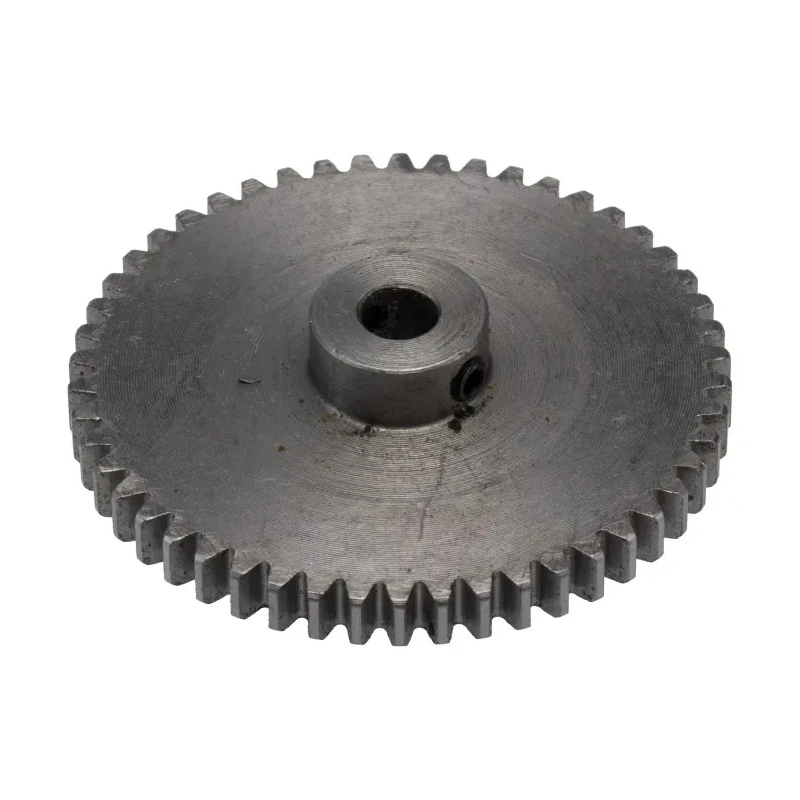 RS PRO Steel 50 Teeth Spur Gear 1 Module 6mm Bore 50 mm Pitch Diameter 14 mm Hub Diameter 878-7922