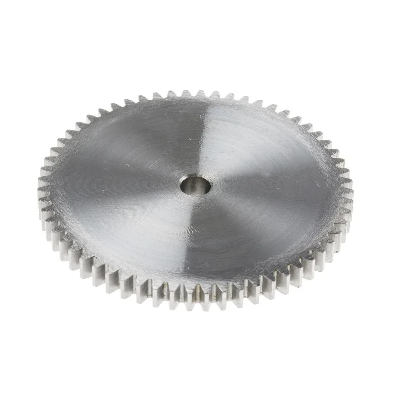 RS PRO Steel 60 Teeth Spur Gear, 1 Module, 6mm Bore, 60mm Pitch Diameter, 14mm Hub Diameter 878-7926