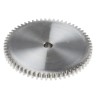 RS PRO Steel 60 Teeth Spur Gear, 1 Module, 6mm Bore, 60mm Pitch Diameter, 14mm Hub Diameter 878-7926