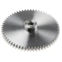 RS PRO Steel 60 Teeth Spur Gear, 1 Module, 6mm Bore, 60mm Pitch Diameter, 14mm Hub Diameter 878-7926