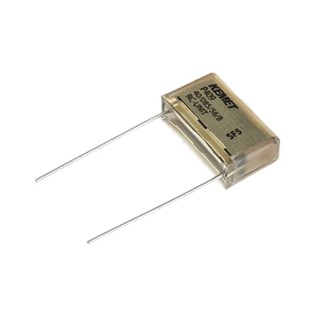KEMET P409 Paper Capacitor X2 Through Hole, 100nF, 275V AC / 275V DC, Lead Pitch 20.3mm, Rated Voltage P409CE104M275AH101