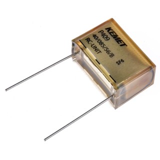 KEMET P409 Paper Capacitor X2 275V AC 275 V DC Through Hole Mount 470nF Capacitance P409EL474M275AH101