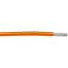 Alpha Wire Hookup Wire TEFLON Series Orange 0.2mm² 24 AWG Silver Plated Copper Conductor 30 m 600V 200°C 5854 OR005