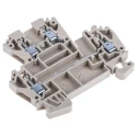 RS PRO Double Level Terminal Block Beige 2.5mm² 2-Level Screw Termination 800V 24A 878-7471