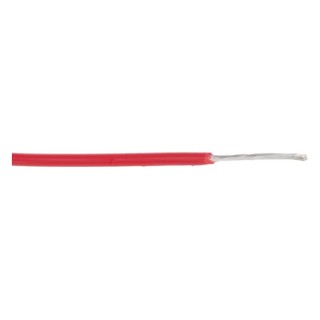 Alpha Wire Hookup Wire TEFLON Series Red 0.2 mm² 24 AWG Silver Plated Copper 1 kV 30 m 5874 RD005