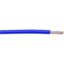 Alpha Wire Hookup Wire TEFLON Series Blue 0.33 mm², 22 AWG, 19/0.16 mm Core Strands, 30 m, Silver Plated Copper 5875 BL005