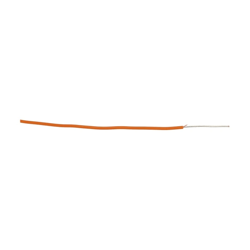 Alpha Wire Hookup Wire TEFLON Series Orange 0.33 mm² 22 AWG Silver Plated Copper 1 kV 30 m 5875 OR005