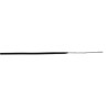 Alpha Wire Hookup Wire TEFLON Series Black 0.06 mm² 30 AWG 7x0.10mm Silver Plated Copper 250V 200°C 30 m 2841/7 BK005