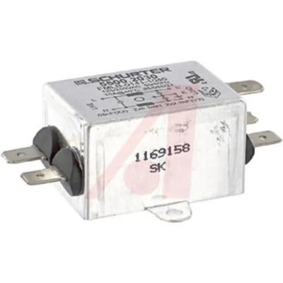 Schurter IEC Filter FMLB-41 Series 250V 10A Screw Mount Quick Connect 5500.2030