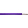 Alpha Wire Hookup Wire TEFLON Series Purple 0.06mm² 30 AWG Copper Conductor 7/0.10mm Strands 30m 250V 200°C 2841/7 VI005
