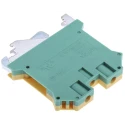 RS PRO 2-Way DIN Rail Earth Block, 0.2mm² to 4mm² Wire Size, Screw Termination, Polyamide Housing 878-7575