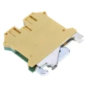 RS PRO 2-Way DIN Rail Earth Block, 0.2mm² to 4mm² Wire Size, Screw Termination, Polyamide Housing 878-7575