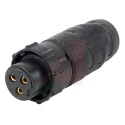 Switchcraft Circular Connector, 3 Contacts, Cable Mount, Plug Female, 13A, 250V, Bayonet Mating, IP68 IP69K Rated EN3C3F16X