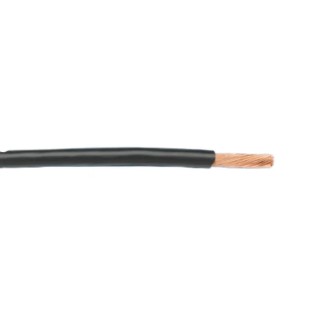 Alpha Wire Hookup Wire TEFLON Series Black 0.09 mm² 28 AWG 19x40 Silver Plated Copper 30.5 m 250V 200°C 2842/19 BK005
