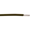 Alpha Wire Hookup Wire TEFLON Series Brown 0.15 mm² 26 AWG, 19/38 Strands, 30.5 m Length 250V 200°C 2843/19 BR005