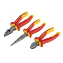 Irwin VDE Approved 3-Piece Plier Set Combination, Diagonal, Long Nose Pliers 10505519