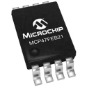 Microchip 12 Bit Digital-to-Analogue Converter Resistor String Architecture Serial-I2C Interface 8-Pin MCP47FEB21A0-E/ST