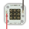 Intelligent LED Solutions OSLON Black PowerCluster 9-LED 850 nm IR LED Array PCB Screw Mount ILR-IO09-85SL-SC211-WIR200.