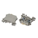 RS PRO Screw Clamp Disconnect Terminal Block Beige 4mm², 1-Level, 22A, 800V 878-7588