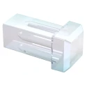 Mentor GmbH Panel Mount 1-Way Straight Rigid LED Light Pipe Clear Lens Yellow LED 1282.2600