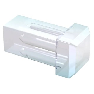 Mentor GmbH Panel Mount 1-Way Straight Rigid LED Light Pipe Clear Lens Yellow LED 1282.2600