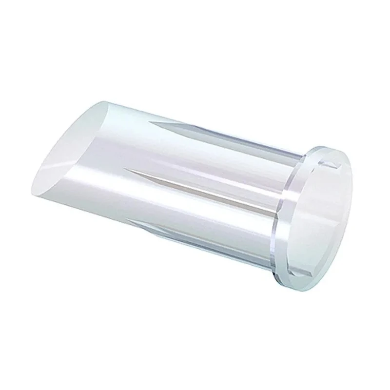 Mentor GmbH Panel Mount 1-Way Straight Rigid LED Light Pipe Clear Yellow 43.4mm Length 1293.1300