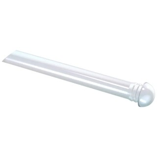 Mentor GmbH Panel Mount 1-Way Straight Rigid LED Light Pipe Clear, Yellow 1282.7001