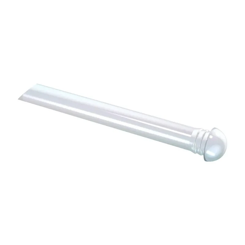 Mentor GmbH Panel Mount 1-Way Straight Rigid LED Light Pipe Clear, Yellow 1282.7001