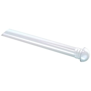 Mentor GmbH Panel Mount 1-Way Straight Rigid LED Light Pipe Clear Yellow 1293.7001