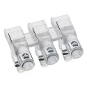 Mentor GmbH Press-In 10-Way Right Angle Rigid LED Light Pipe Clear 1271.1003