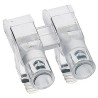 Mentor GmbH Press-In 10-Way Right Angle Rigid LED Light Pipe Clear 3 mm 1271.1002