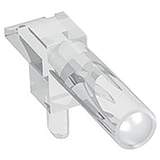 Mentor GmbH PCB 10-Way Right Angle Rigid LED Light Pipe Clear 1271.2001